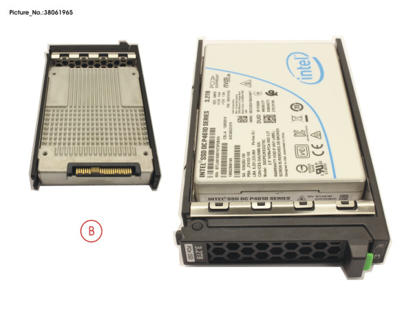 SSD PCIE3 3.2TB MIXED-USE 2.5" H-P EP