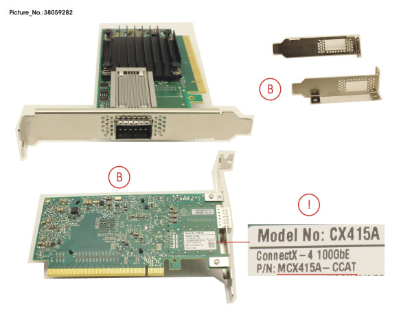 MCX4 EN 1X 100GBE