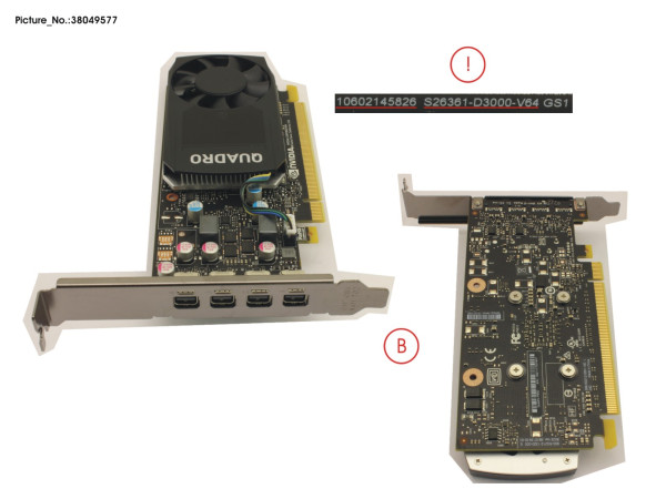 VGA NVIDIA QUADRO P600