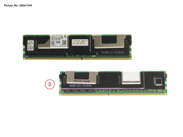 512GB (1X512GB) 4RX4 DCPMM-2666 ECC