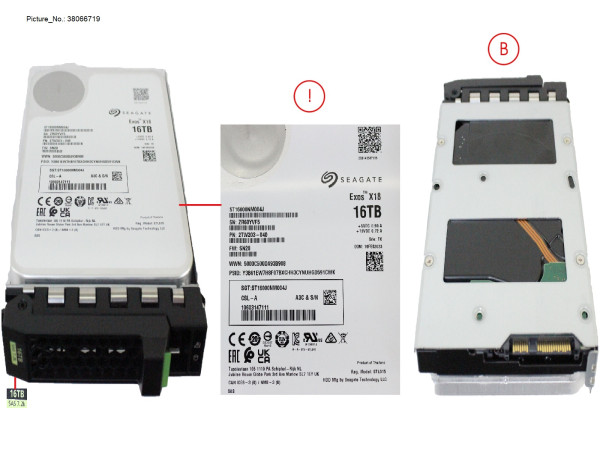 HD SAS 12G 16TB 7K2 512E LFF BC