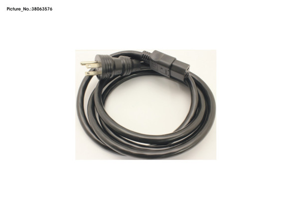 POWER CORD USA 15A 1.8M