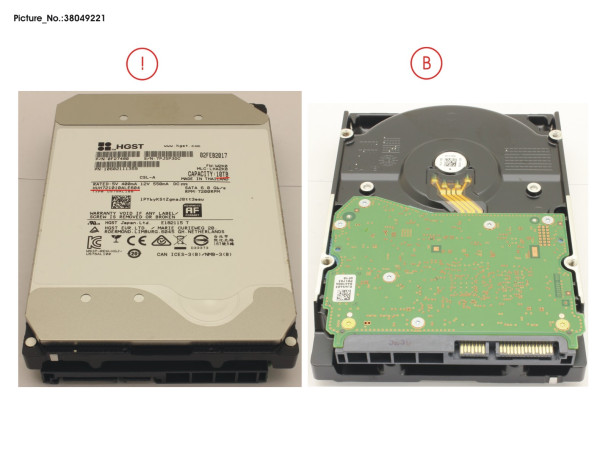 HD 10TB LFF 7K2 BC-SATA 512E