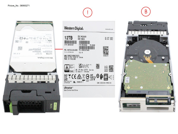 JX40 S2 3.5 SED 12TB 7K2 12G 512E