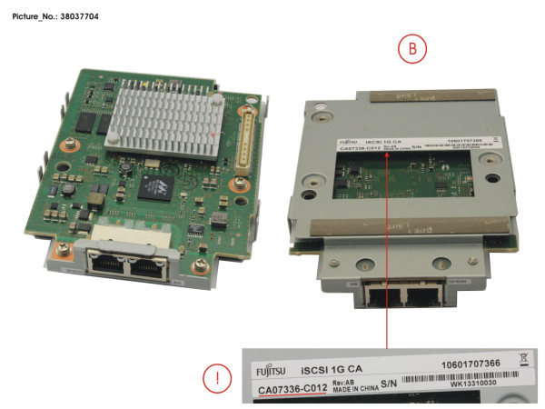 DX100/200 S3 DB ISCSI 2PORT 1G VLAN