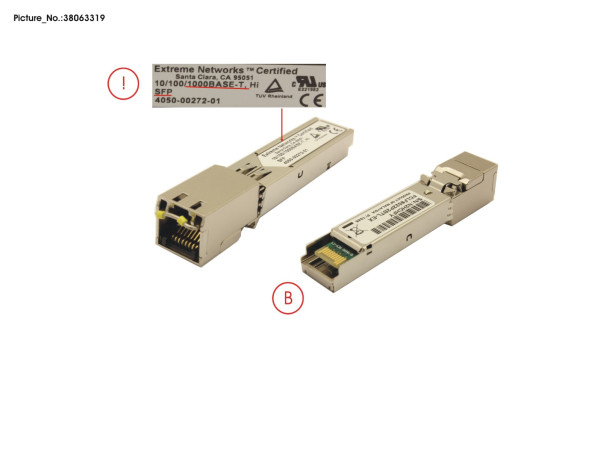 10070H, 1G RJ45 SFP