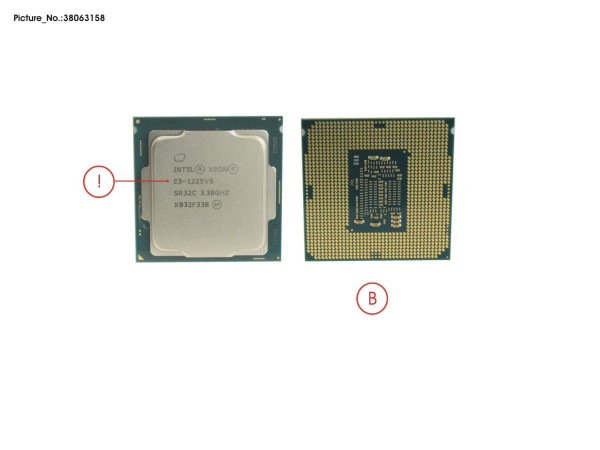 CPU XEON E3-1225V6 3.3GHZ 73W