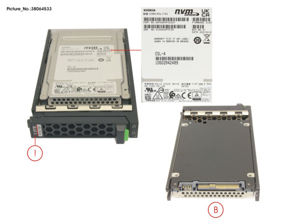 SSD PCIE4 SFF RI 1.92TB