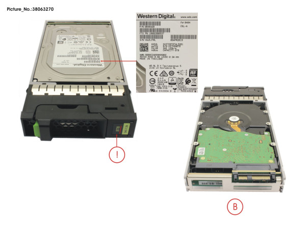 JX40 S2 3.5 SED 8TB 7K2 12G 512E