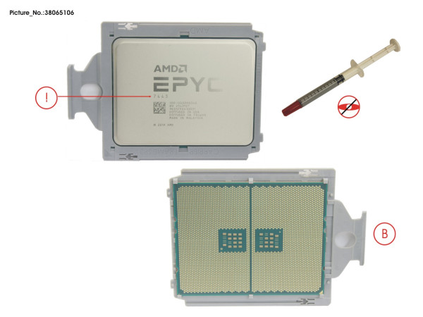 CPU SPARE AMD EPYC 7443