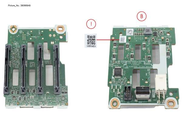 TX1320M6 4X2.5" SAS/ SATA HDD BP