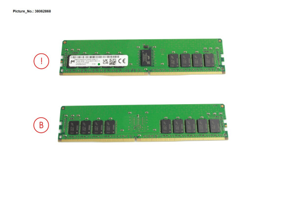 16GB (1X16GB) 2RX8 DDR4-2933 R ECC