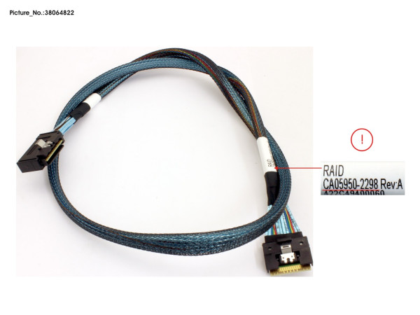 SLIM SAS X8 REAR RAID TO HSBP