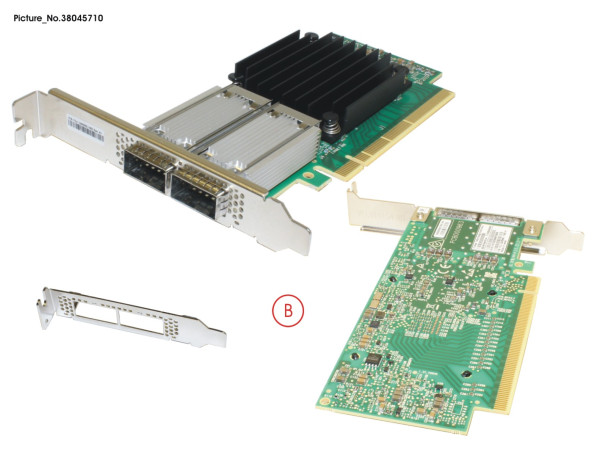 PIB EP 100GBIT 2PORT EDR ConnectX-4 HCA