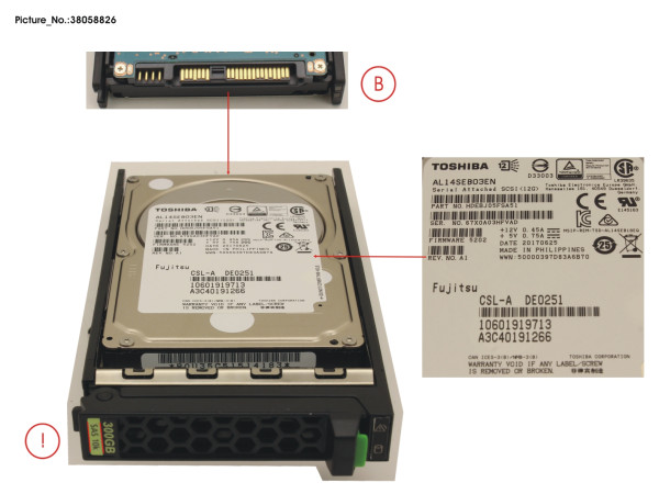 HD SAS 12G 300GB 10K 512N HOT PL 2.5' EP