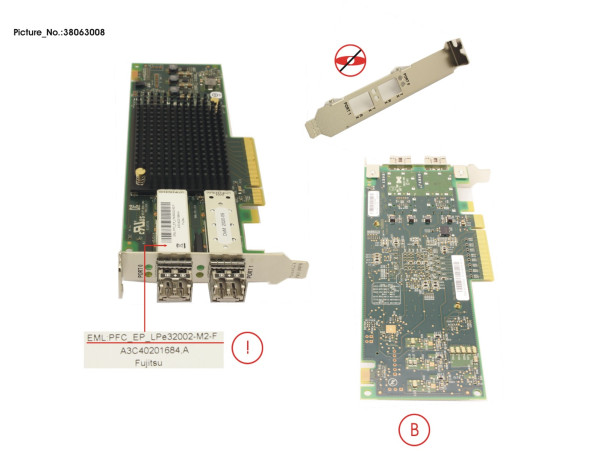 PFC EP LPE32002 2X 32GB BROADCOM