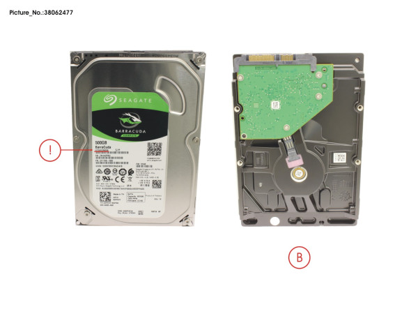 HDD 512GB 3.5 S3 7,2K 4K