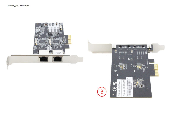 LAN CONTROLLER N-700 INTEL (2 PORT) FH