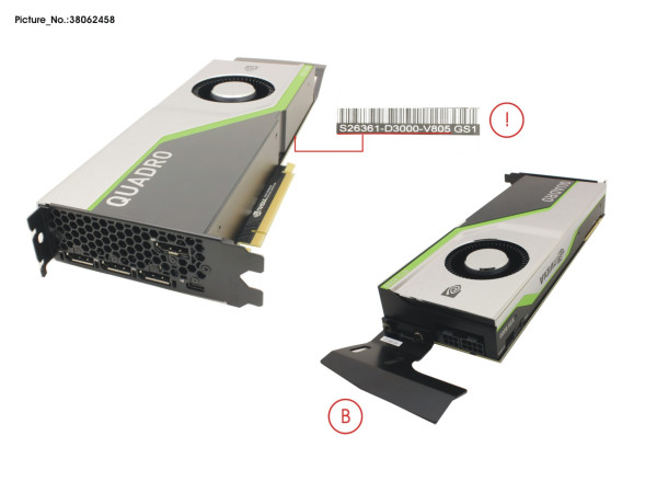 VGA NVIDIA QUADRO RTX 8000