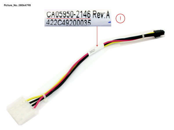 POWER RDX CABLE (MB TO RDX)