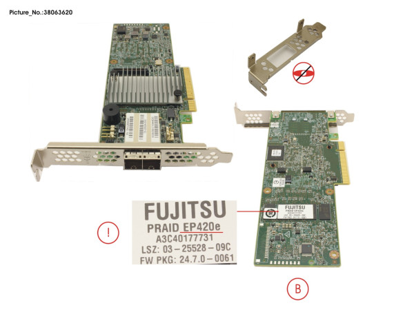 PRAID EP420E FH/LP