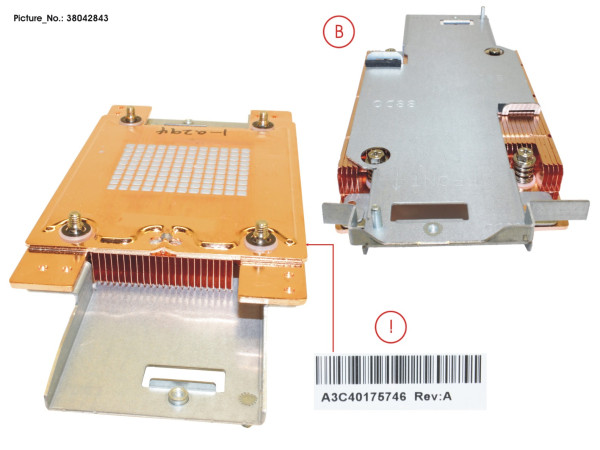 HS CPU2 145W W.SSD HOLDER