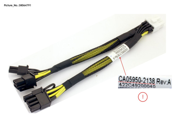 POWER GPU PCIE SLOT9 CABLE (MB TO SLOT9