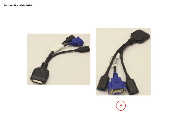 CX400 M4 Y-CABLE