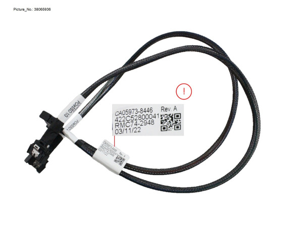 PCIE G5 CABLE MB CPU1 TO COMBO HSBP (480