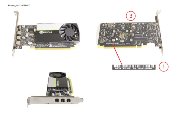 NVIDIA T400 4G FH