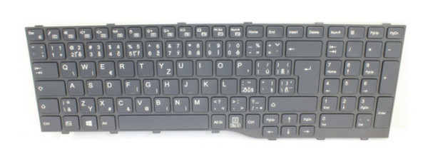 KEYBOARD BLACK CZECH/SLOVAKIA/US WIN10