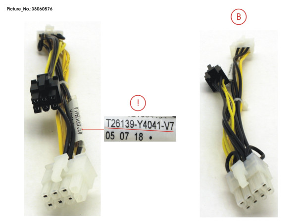 CABLE GFX-PWR 8-8-6