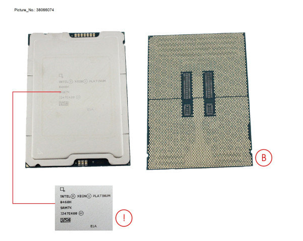 CPU XEON PLATINUM 8460H