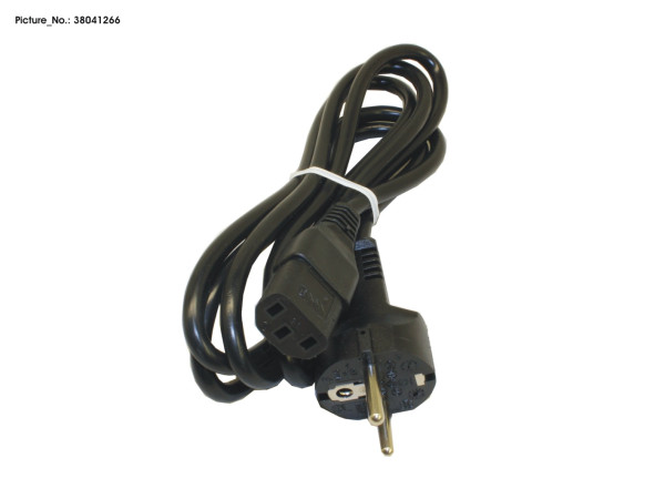 POWERCABLE EU 1,8M BLACK