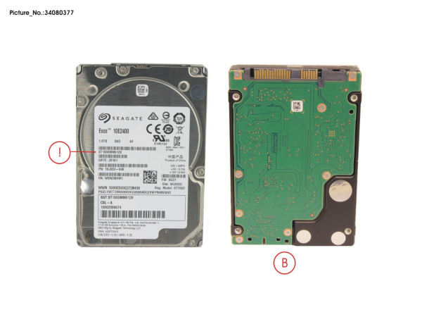 HDD SAS 12G 1.8TB 10K 512E SFF 2.5