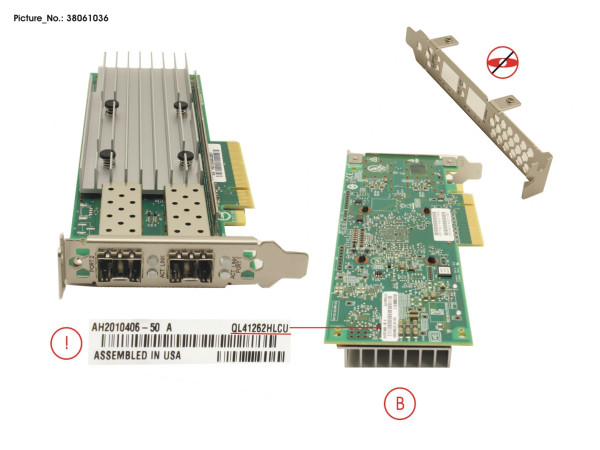 PCNA EP QL41262 2X10G/25G SFP28