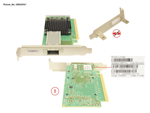 PIB EP 100GB 1 PORT EDR CONNECTX-5