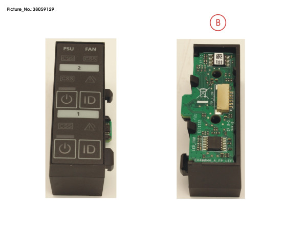 FRONT PANEL (L) 1 ASSY