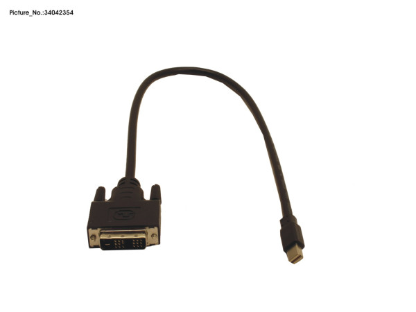 CABLE MINI-DP TO DVI