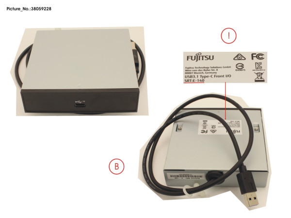 USB3.1 C FRONT I/O