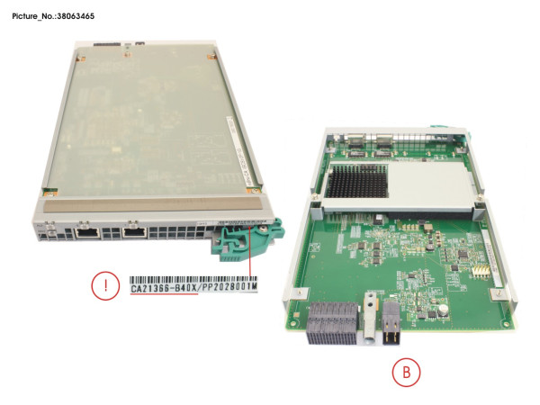 DX MR/HE SPARE CA ISCSI 1G 2P WOSFP