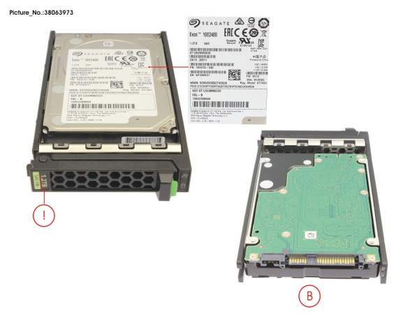 HD SED SAS 12G 1,2TB 10K SFF 512N HP EP