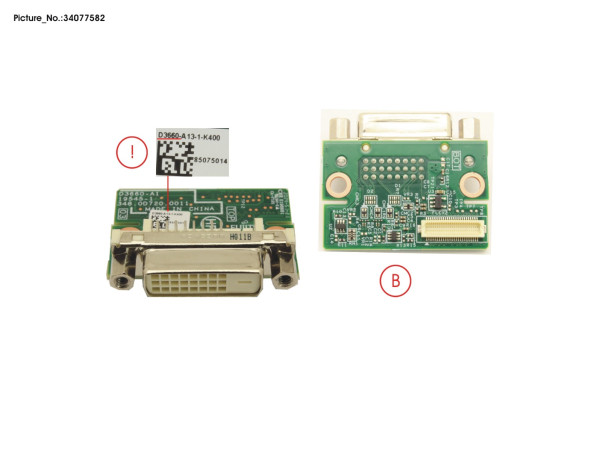 I/O ADD-IN PORT DVI