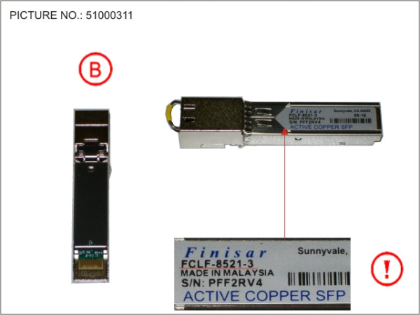 SFP MODULE GBE RJ45