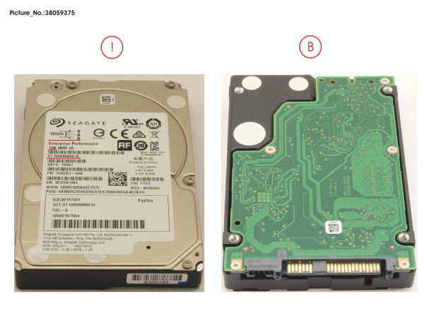 HDD SAS 12G 1.8TB 10K 512E SFF 2.5'