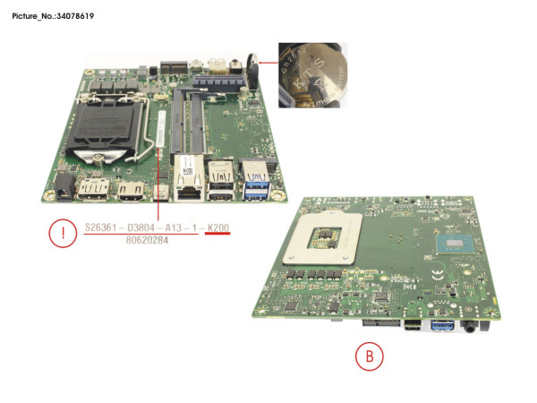 MAINBOARD D3804