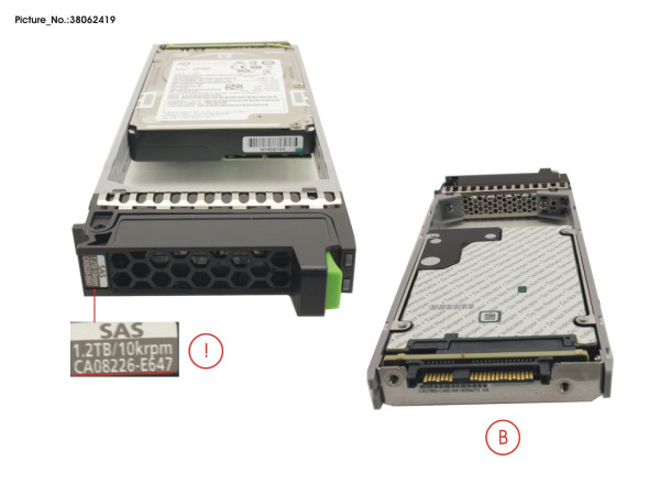 DX FIPS HD DRIVE 2.5" 1.2TB 10K