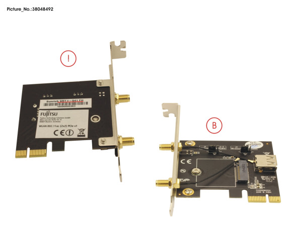 PCI-E M.2 BOARD (W. FH BRACKET)