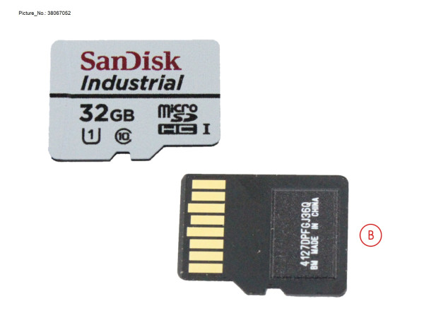 MICROSD CARD 32GB FOR IRMC S5