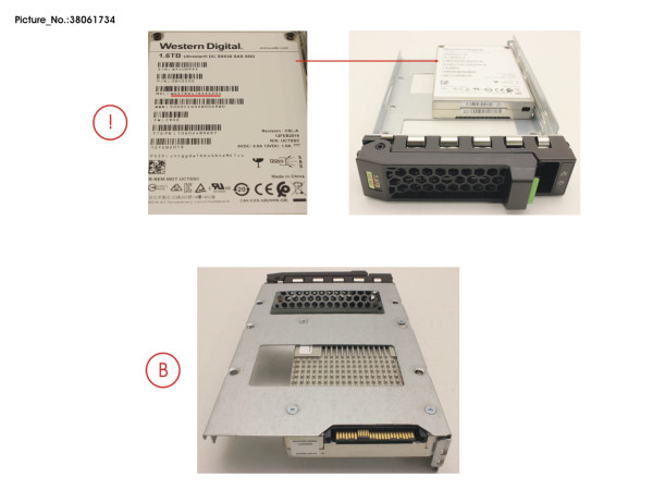 SSD SAS 12G 1.6TB MIXED-USE 3.5' H-P EP